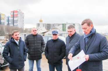 Строительство поликлиники в Кудрово идет по графику