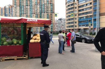 Администрация продолжает составлять протоколы за незаконную торговлю