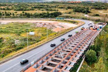 Из-за строительства подъезда к будущему ТПУ «Кудрово» перекроют Мурманское шоссе