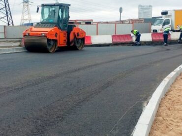 В Кудрово стартовала подготовка слияния нового путепровода с Мурманским шоссе