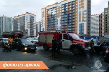Пожарные ликвидировали возгорание в Кудрово