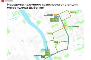 С 22 июля ограничат вход на станцию «Улица Дыбенко»