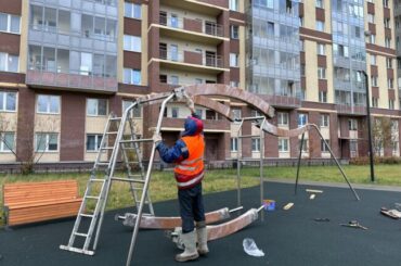 В «Тихом месте» собирают каркас дракона